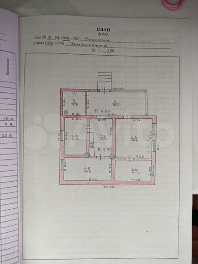 Дом 100 м² на участке 10 сот.