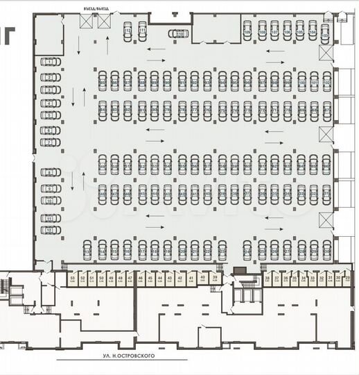 Машиноместо, 13 м²