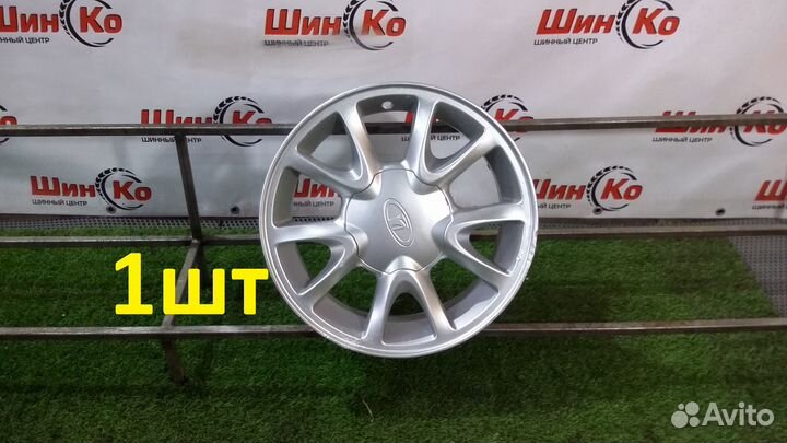 2763) Диск ориг литой R14 ваз 4х98 1шт