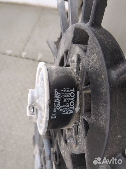 Вентилятор радиатора Toyota RAV 4, 2013