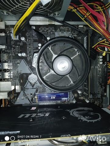 Материнская плата asus prime B450 m-v