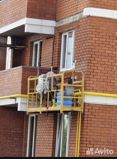 Аренда фасадных подъемников строительных люлек zlp