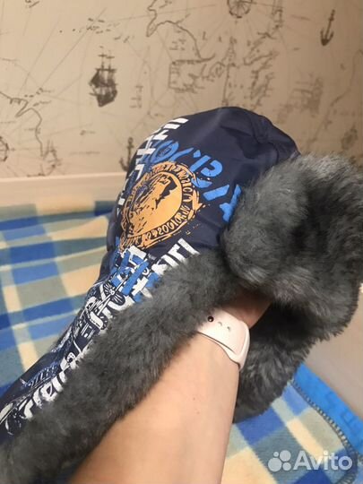 Шапка зимняя на мальчика 54 р