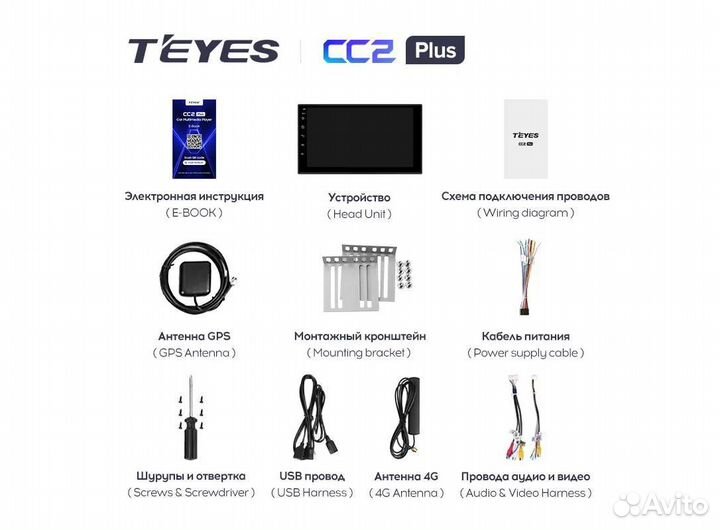 Teyes CC2 Plus 4-64 7.0