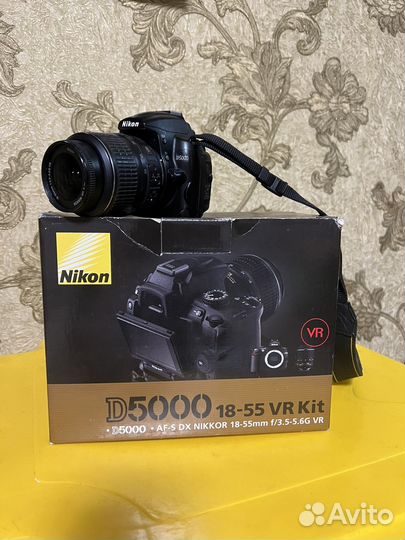 Зеркальный фотоаппарат nikon D5000