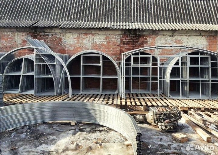 Теплица из поликарбоната