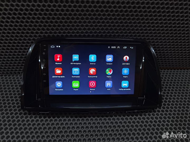 Магнитола Mazda CX5 Android IPS экран новая