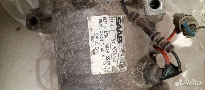 Компрессор кондиционера Saab 9000