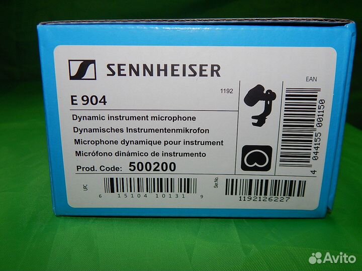 Инструментальный Микрофон Sennheiser E904