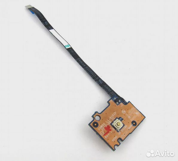 Шлейф с платой кнопки включения Dell LS-9101P