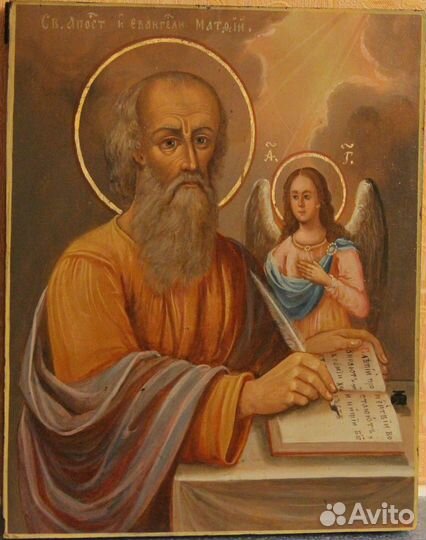 Икона Святой Апостол Евангелист Матфей