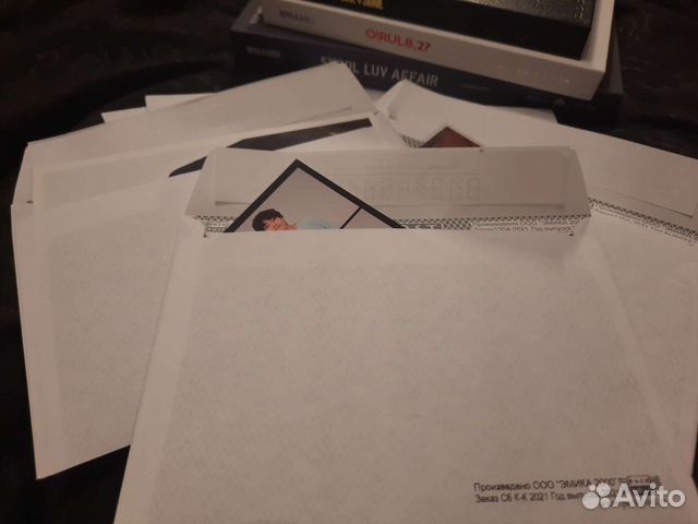 Карты bts. Рандомный конверт