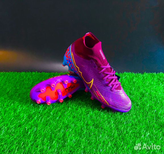 Футбольные бутсы Nike Mercurial : CR7,Mbappe (Lux)
