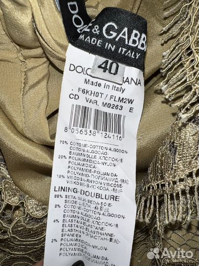 Платье Dolce gabbana 40