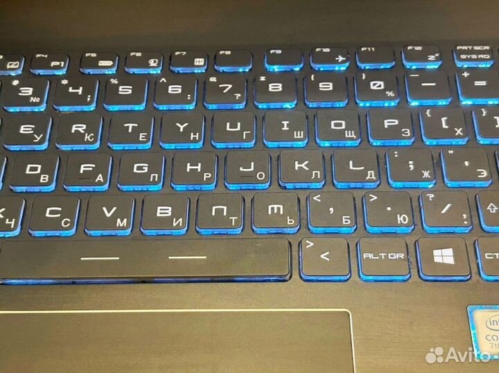 Игровой ноутбук msi gtx 1060 ddr4 intel core i7
