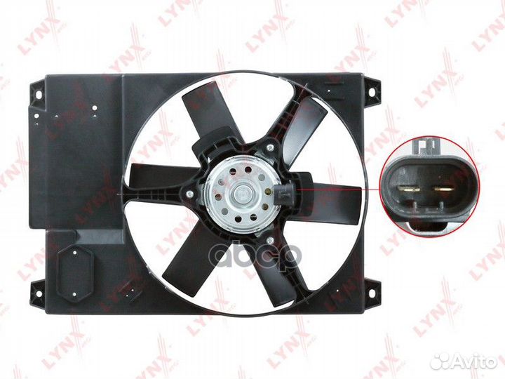 Вентилятор радиатора RF1534 lynxauto