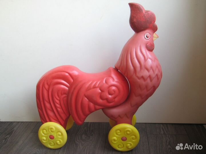 Игрушка СССР. Каталка Редкость