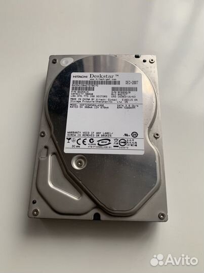 Жесткий диск hitachi 500 гб