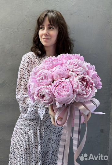 Букеты из Пионов 101 51 25 Цветы с доставкой 24/7