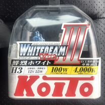 Лампа галогенная koito h3 Whitebeam III