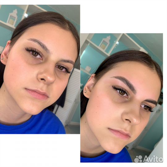 Окрашивание бровей (краска/хна) +архитектура