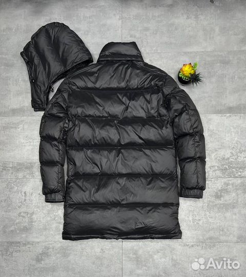 Парка пуховик Moncler удлиненная