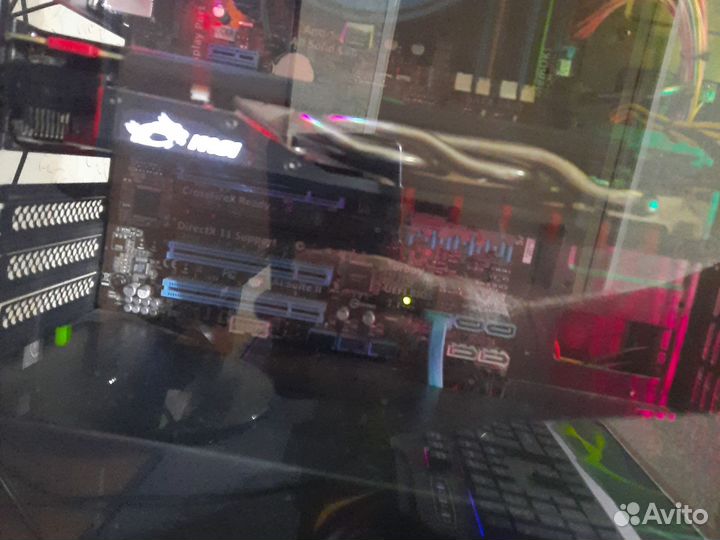 Игровой компьютер с монитором полный комплект