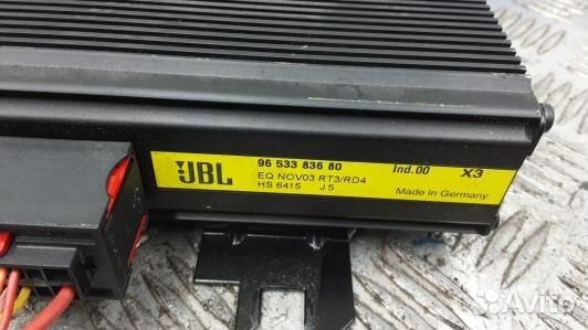 Усилитель музыки citroen C5 1 (9BR16XL01)