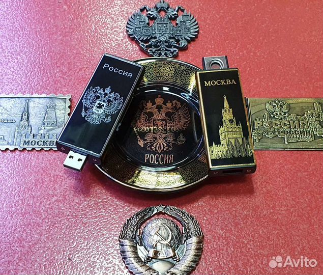 Зажигалка USB Москва /герб России
