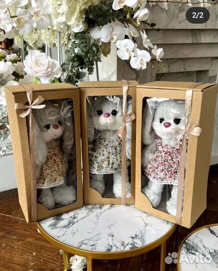 Плюшевый зайка