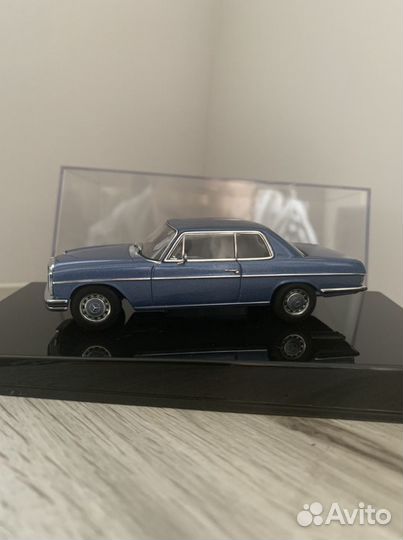 Mercedes-Benz 280C Coupe Blue (масштаб 1:43)