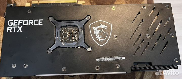 Видеокарта msi geforce msi rtx 3070 ti Gaming Trio