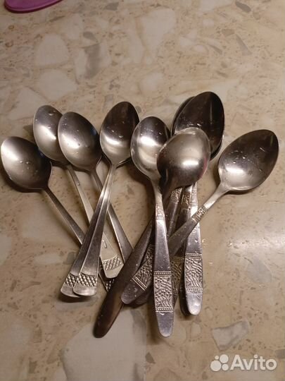 Ложки вилки нержавейка СССР