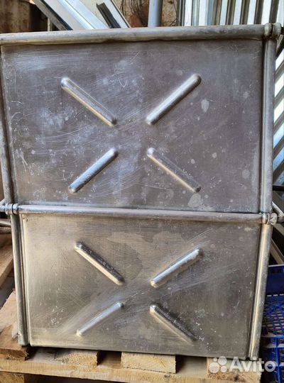 Ящик пищевой алюминий дл40хш29хв26