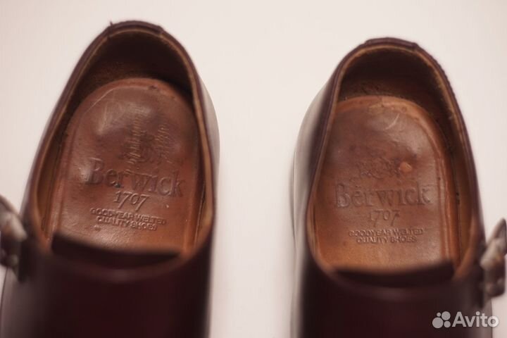 Дабл-монки Berwick Burgundy 40,5 - 41,5