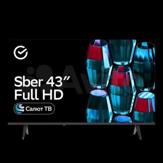 Умный телевизор Sber Full HD 43 SDX-43F2124