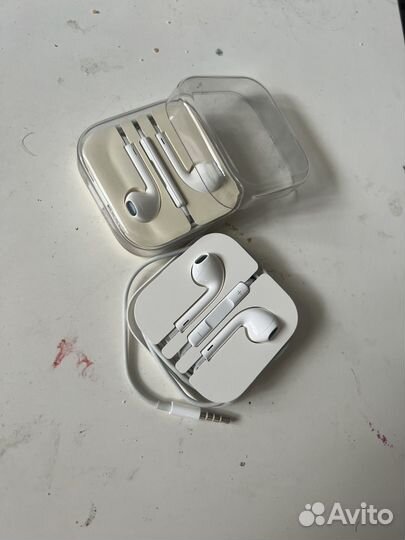 Наушники apple earpods 3,5 мм оригинальные
