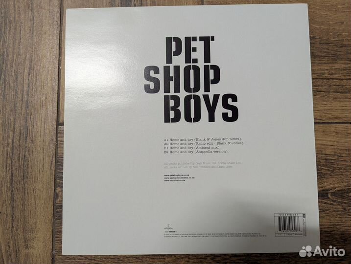 Pet Shop Boys - Home And Dry - винил, оригинал