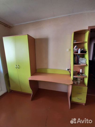 Набор детской мебели, детская кровать с матрасом