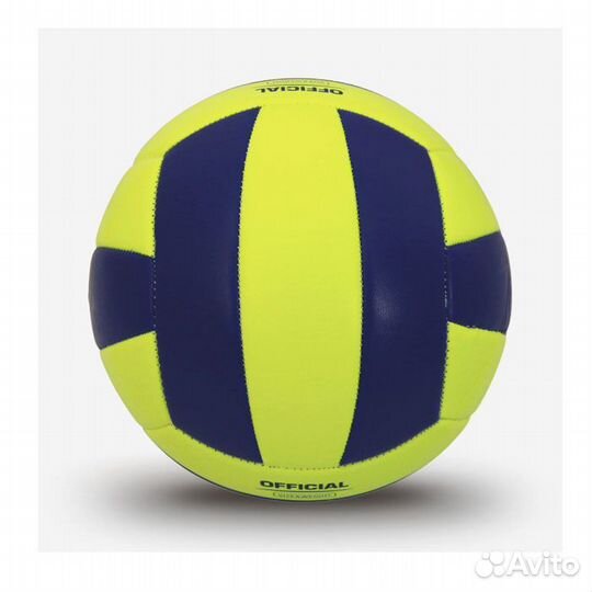 Мячик волейбольный пляжный детский жёлтый 270 грам