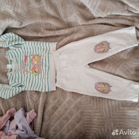 Вещи пакетом на девочку 80 86