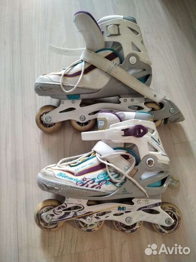 Роликовые коньки раздвижные Reaction Rainbow