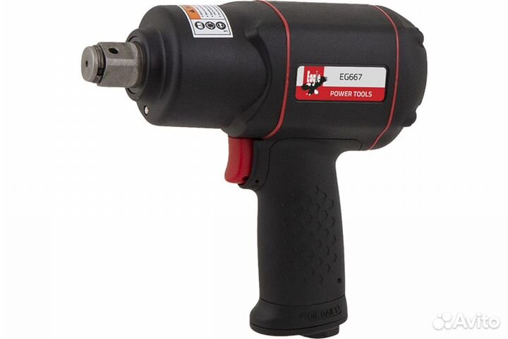 Пневматический гайковерт eagle 3/4, 2200 Нм EG667