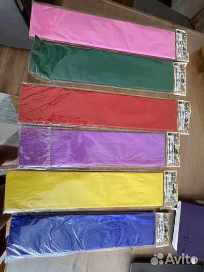 Крепированная бумага