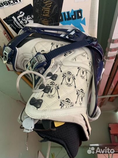 Крепление для сноуборда и ботинки