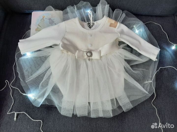 Платье для девочки 56-62