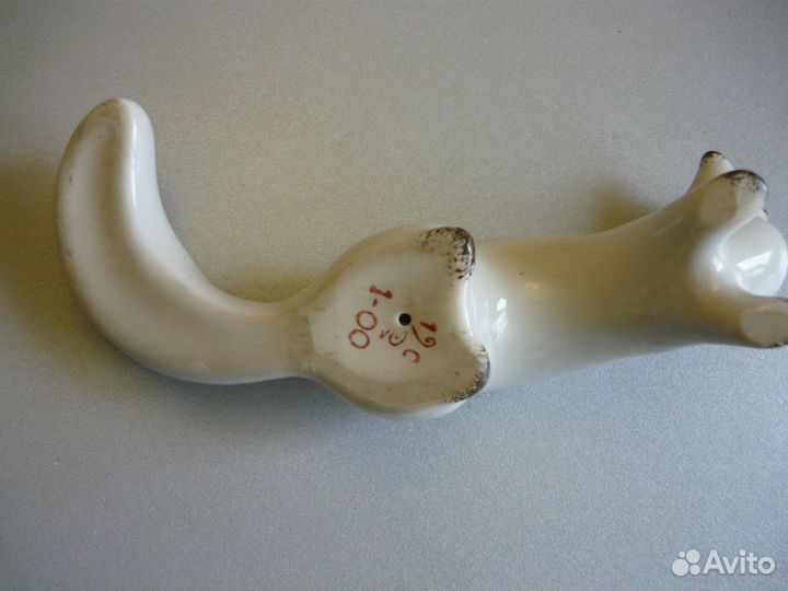 СССР статуэтка куница ласка горностай фарфор