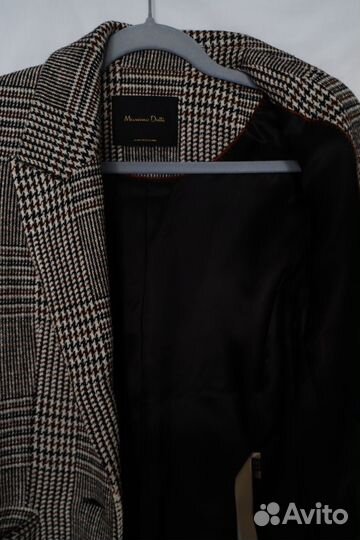 Пальто осень/весна женское в клетку