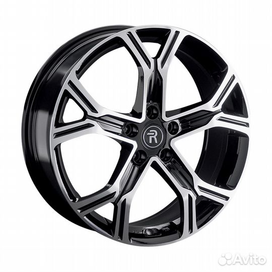 Литые диски 8x19 5x114.3 60.1 ET49.5 Реплика (LS) CHG25 BKF