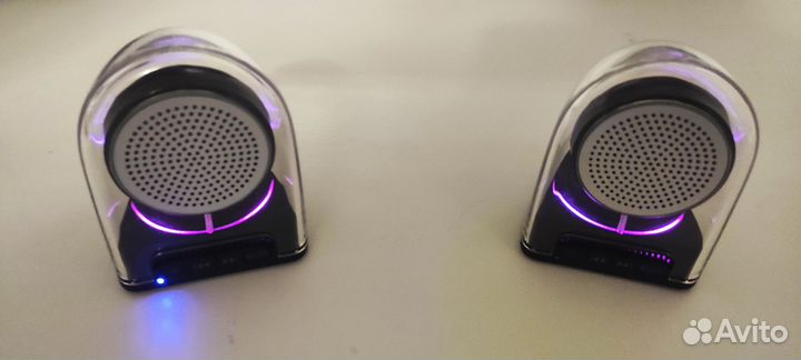 Блютуз колонки graviTune с подсветкой